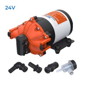   Önfelszívó nyomáskapcsolós membránszivattyú 26,5 l/perc 24V SEAFLO 53