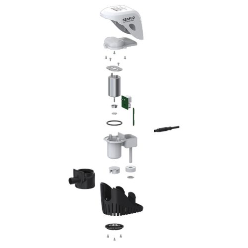 Fenékszivattyú AUTOMATA elektromágneses 70l/perc 12V SEAFLO 11